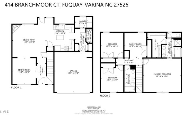 414 Branchmoor Court, Fuquay Varina, NC 27526