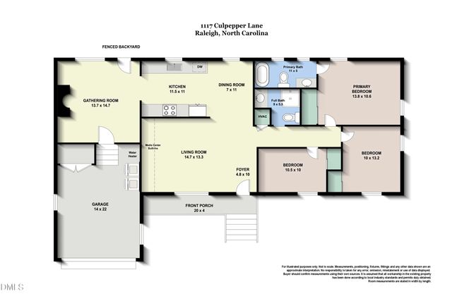 1117 Culpepper Lane, Raleigh, NC 27610