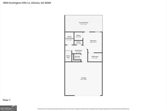 1808 Huntington Hills Lane NW, Atlanta, GA 30309