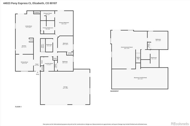 44023 Pony Express Court, Elizabeth, CO 80107