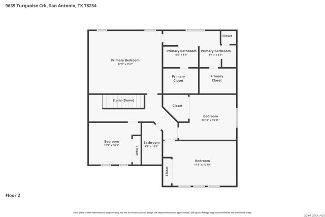 9639 TURQUOISE CRK, San Antonio, TX 78254