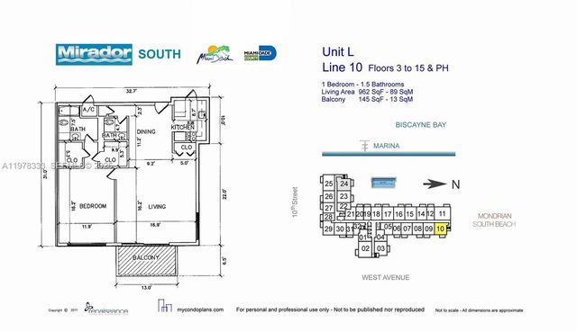 1000 West Ave 910, Miami Beach, FL 33139