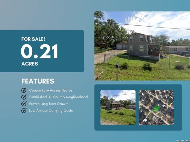 207 OAKLANE ST, Canyon Lake, TX 78133