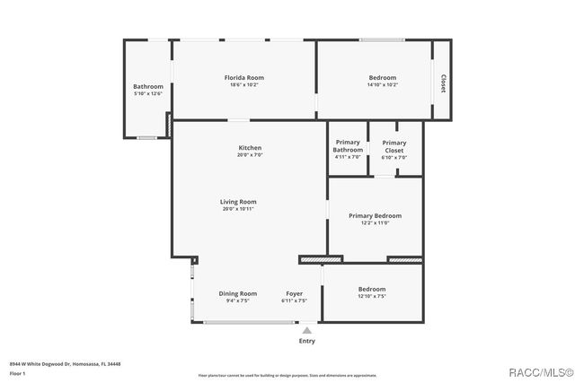 8944 W White Dogwood Drive, Homosassa, FL 34448