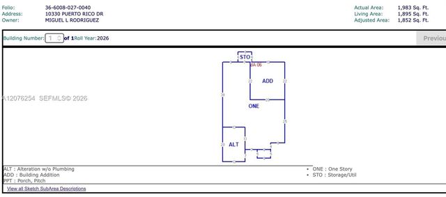10330 Puerto Rico Drive, Cutler Bay, FL 33189