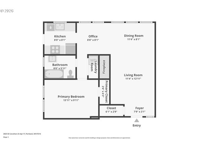 2025 Se CARUTHERS St 17, Portland, OR 97214