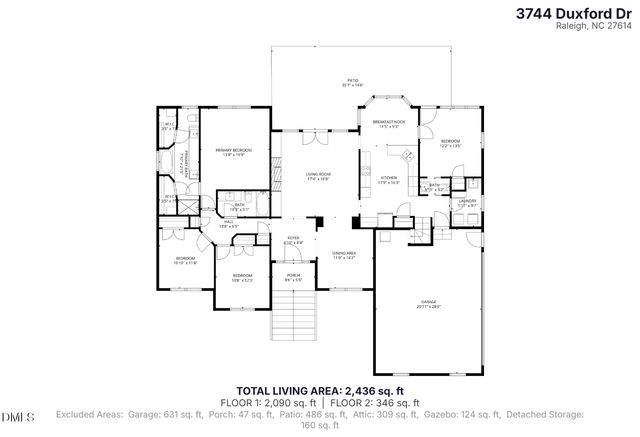 3744 Duxford, Raleigh, NC 27614
