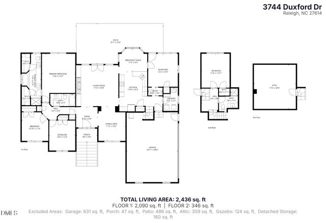 3744 Duxford, Raleigh, NC 27614