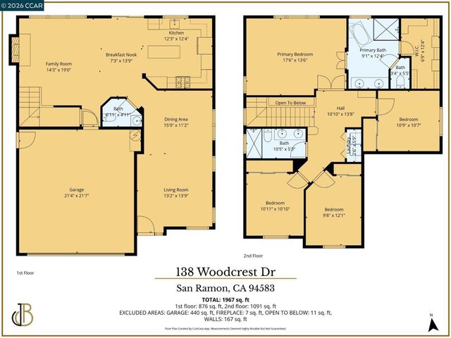 138 Woodcrest Dr, San Ramon, CA 94583
