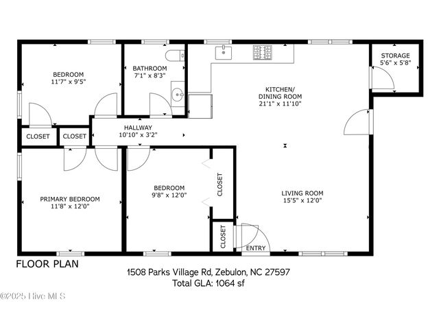 1508 Parks Village Road, Zebulon, NC 27597