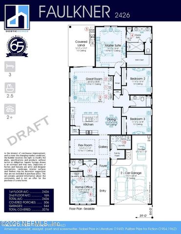 85 EVENFALL Drive, Ponte Vedra, FL 32081