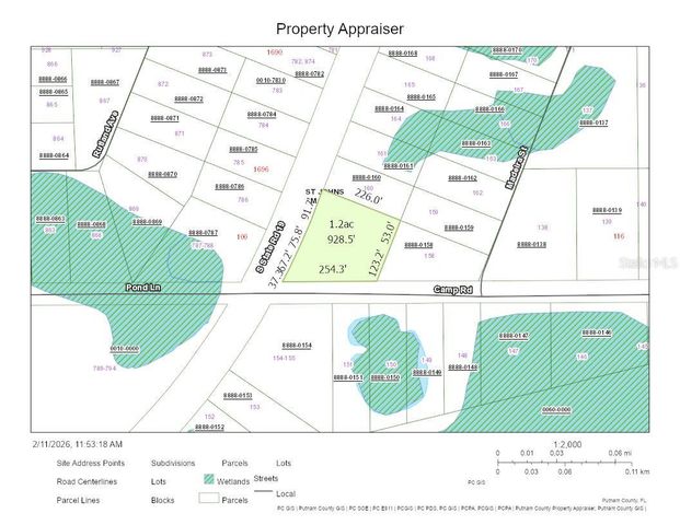 100 CAMP ROAD, Palatka, FL 32177