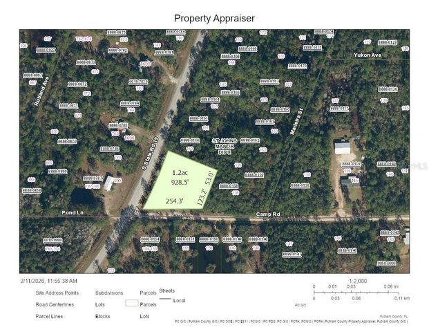 100 CAMP ROAD, Palatka, FL 32177