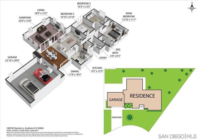 1809 W. Harriet Lane, Anaheim, CA 92804
