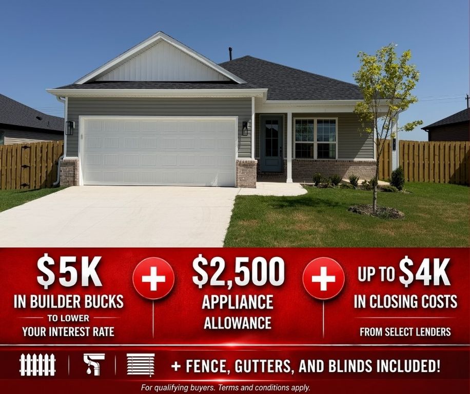 1812 Bugg Street, Pea Ridge, AR 72751