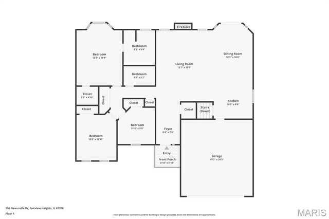 206 Newcastle Drive, Fairview Heights, IL 62208