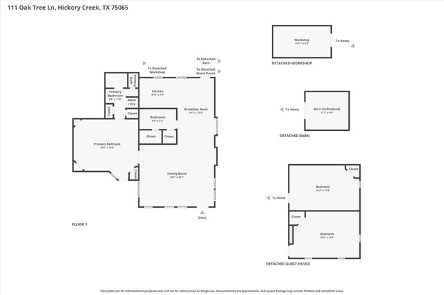 111 Oak Tree Lane, Hickory Creek, TX 75065