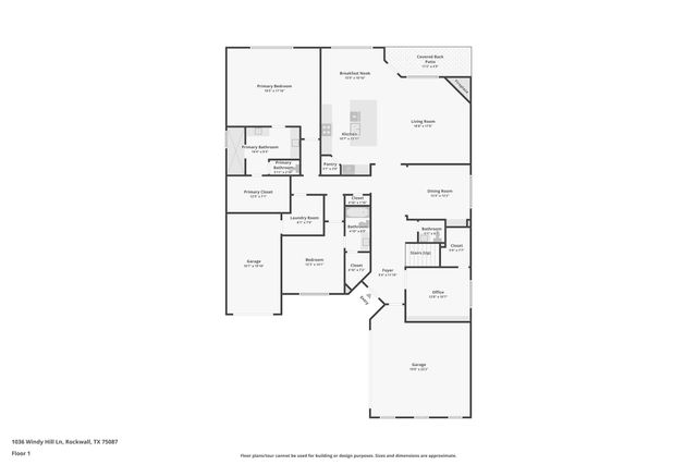 1036 Windy Hill Lane, Rockwall, TX 75087