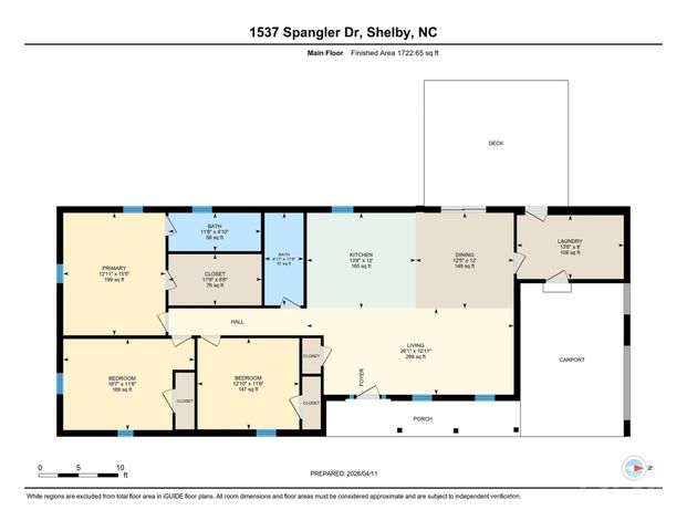 1537 Spangler Drive, Shelby, NC 28150