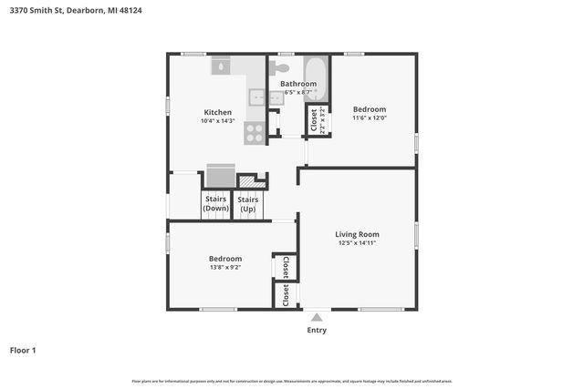 3370 Smith Street, Dearborn, MI 48124