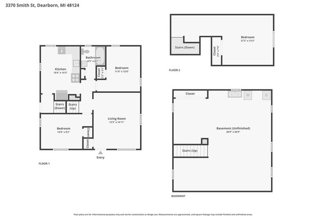 3370 Smith Street, Dearborn, MI 48124