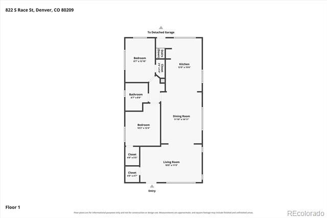 822 S Race Street, Denver, CO 80209