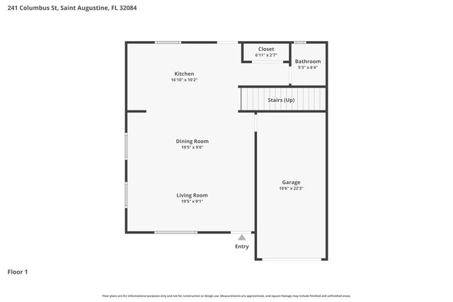 241 Columbus St, St Augustine, FL 32084