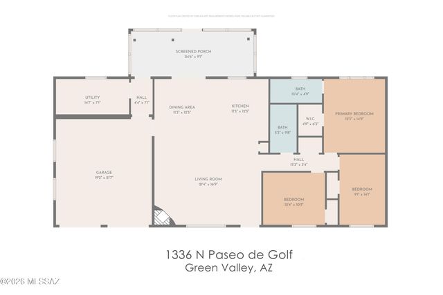 1336 N Paseo De Golf, Green Valley, AZ 85614