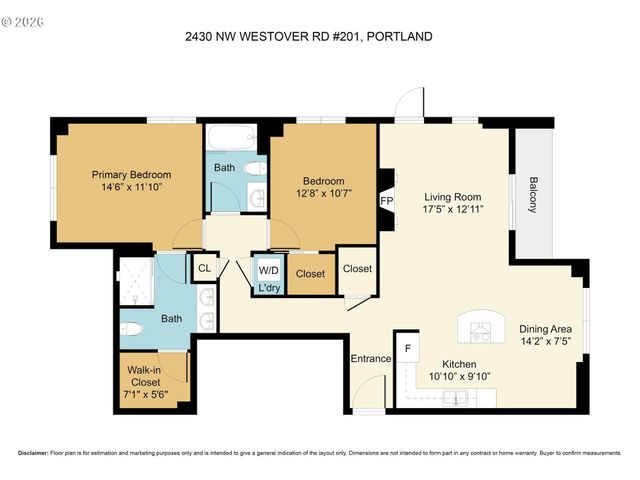 2430 Nw WESTOVER Rd 201, Portland, OR 97210