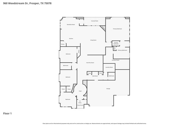 960 Woodstream Drive, Prosper, TX 75078