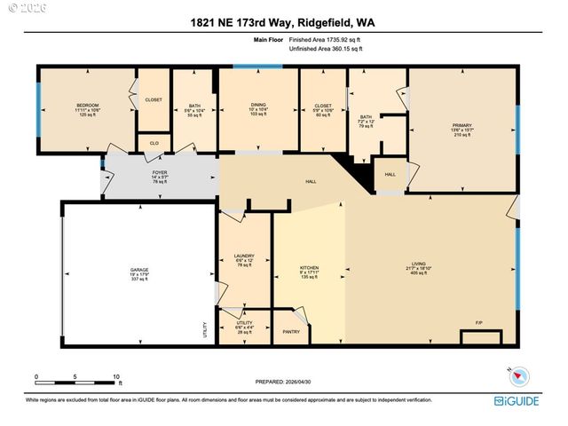 1821 Ne 173RD Way, Ridgefield, WA 98642