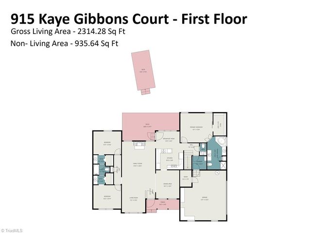 915 Kaye Gibbons Court, Kernersville, NC 27284