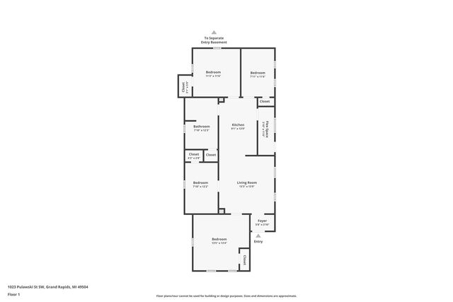 1023 Pulawski Street, Grand Rapids, MI 49504