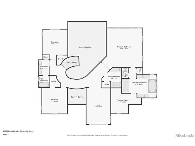 26726 E Peakview Dr, Aurora, CO 80016