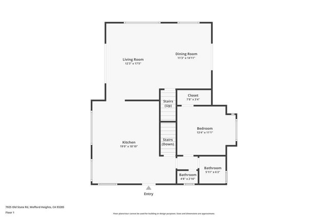 7925 Old State Road, Wofford Heights, CA 93285