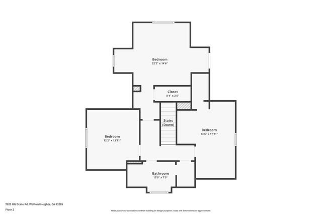 7925 Old State Road, Wofford Heights, CA 93285
