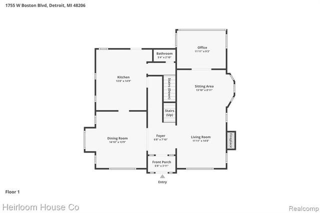 1755 W Boston Boulevard, Detroit, MI 48206