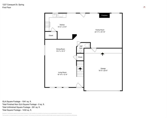 1227 Caraquet Drive, Spring, TX 77386