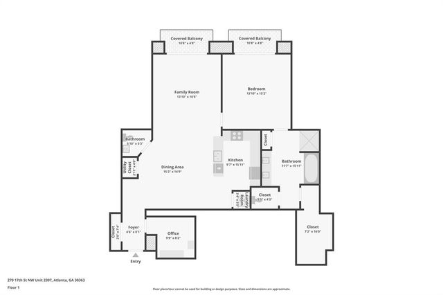 270 17th Street NW 3106, Atlanta, GA 30363