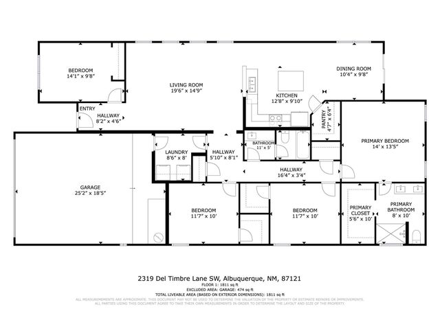 2319 Del Timbre Lane SW, Albuquerque, NM 87121
