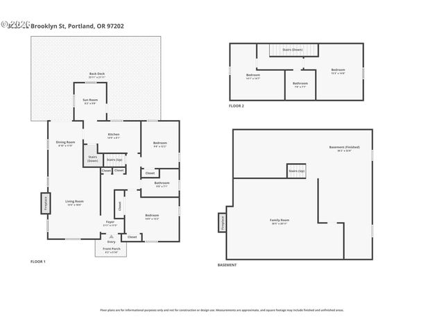 3629 Se BROOKLYN St, Portland, OR 97202