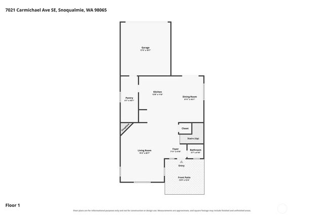 7021 Carmichael Avenue SE, Snoqualmie, WA 98065