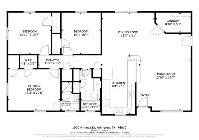 1900 Mimosa Drive, Arlington, TX 76012