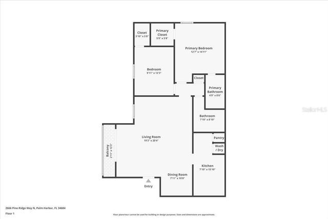 2666 PINE RIDGE WAY N C2, Palm Harbor, FL 34684