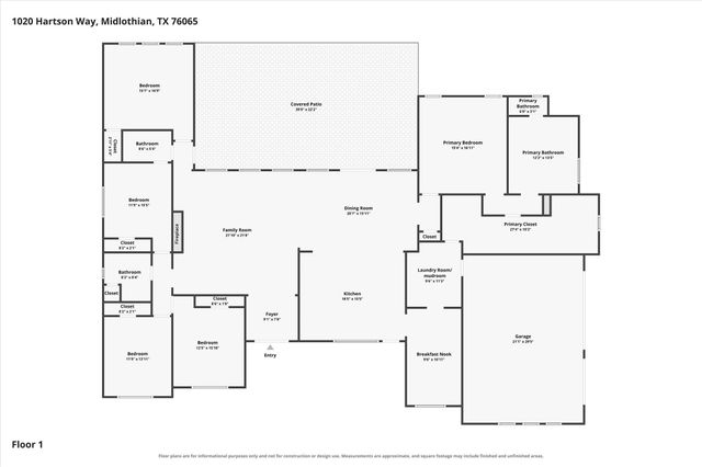 1020 Hartson Way, Midlothian, TX 76065