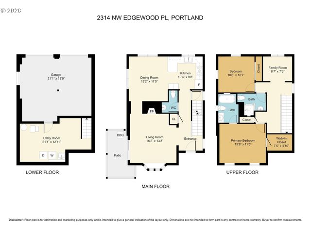 2314 Nw EDGEWOOD Pl 38, Portland, OR 97229
