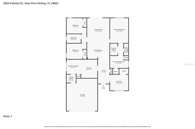 2634 PALESTA DRIVE, Trinity, FL 34655