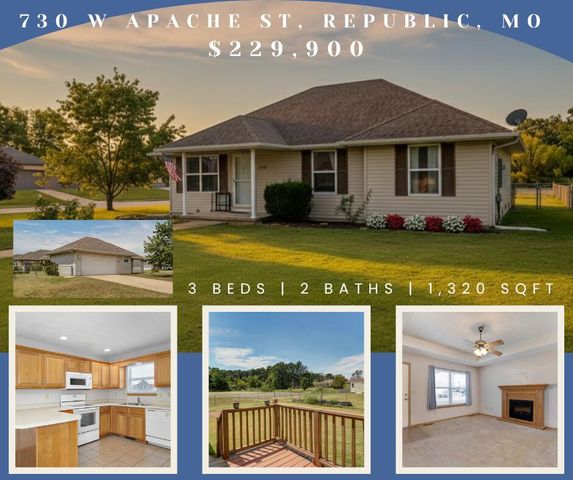 730 W Apache Street, Republic, MO 65738