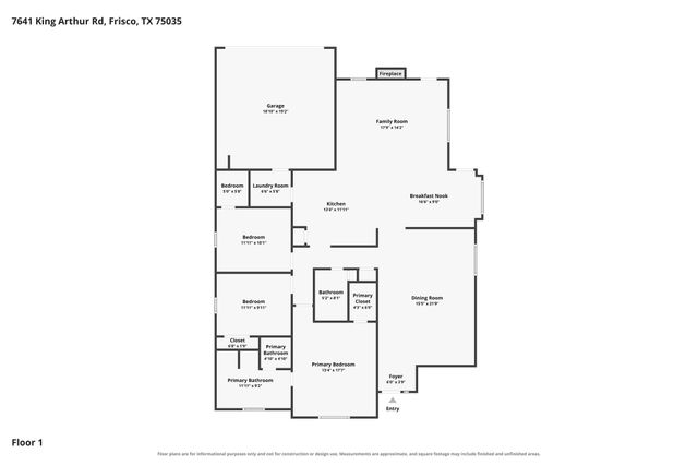 7641 King Arthur Road, Frisco, TX 75035
