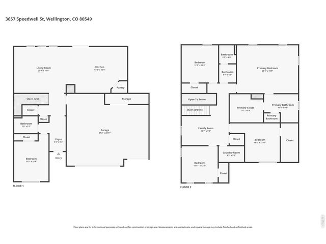 3657 Speedwell St, Wellington, CO 80549